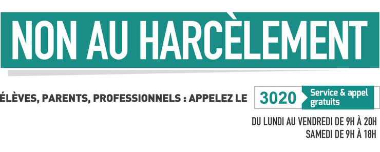 Enfants, parents, professionnels : appelez le 3020 (Service & appel gratuits)