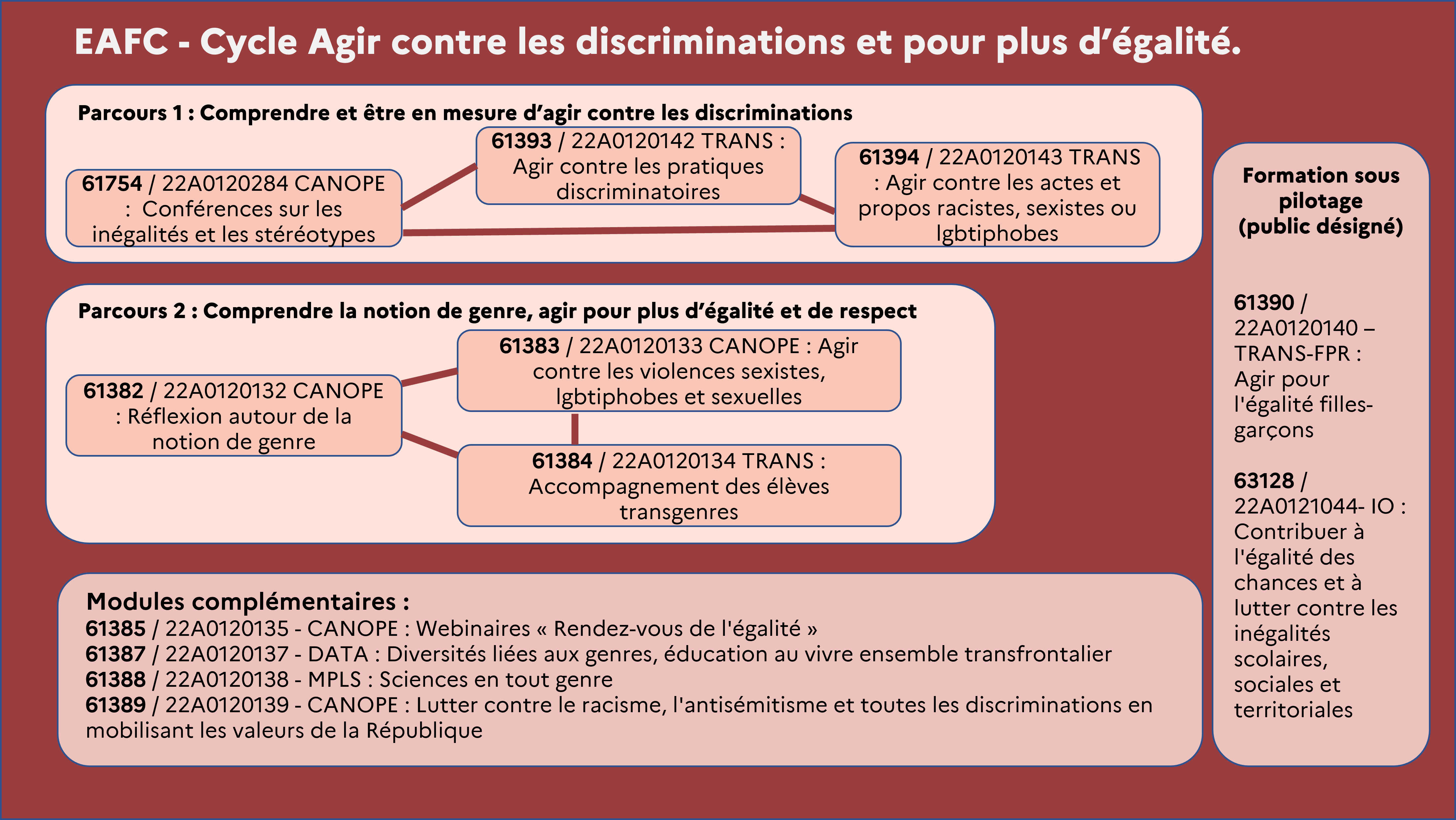 EAFC-carte mentale cycle Discrimination