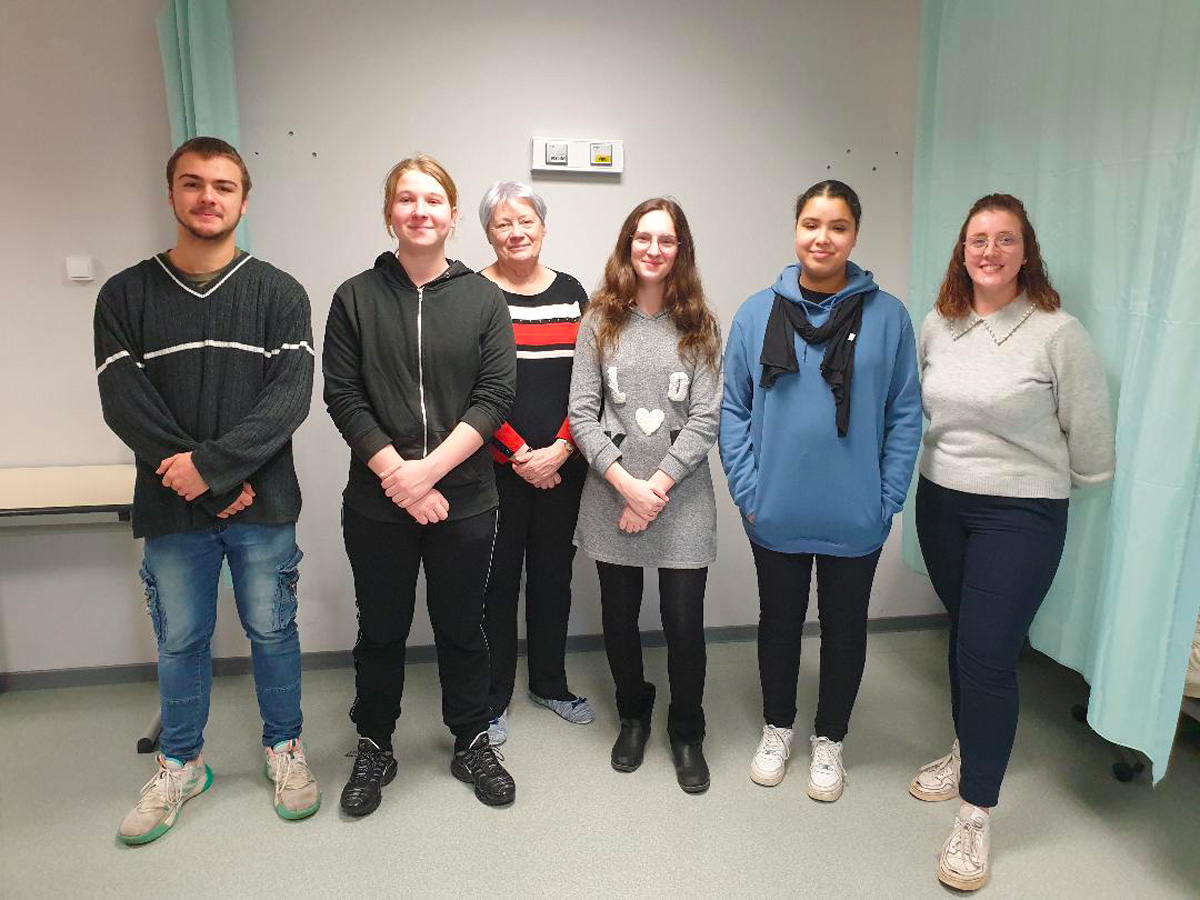 Photo des finalistes du lycée la Tournelle