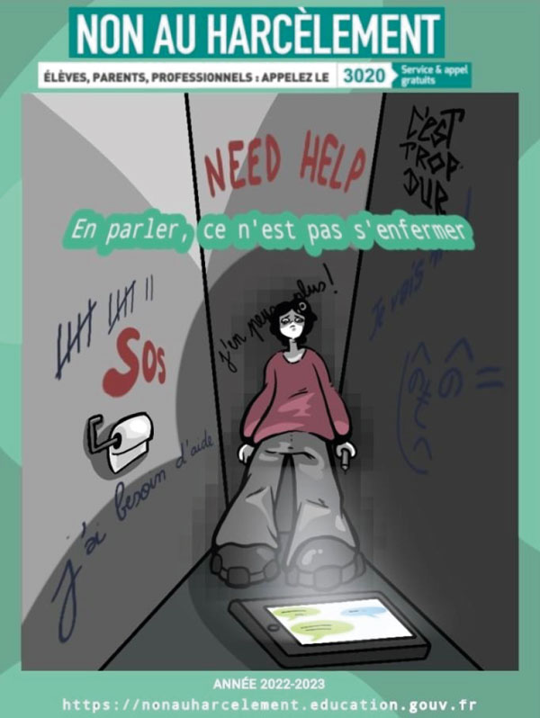NAH 2023 affiche du Lycée Jean de Pange de Sarreguemines