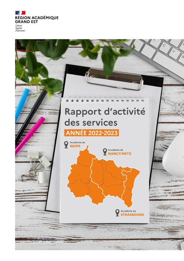 Couverture rapport d'activité des services