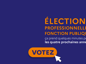 visuel des élections professionnelles 2022 