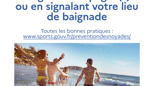Campagne prévention noyades