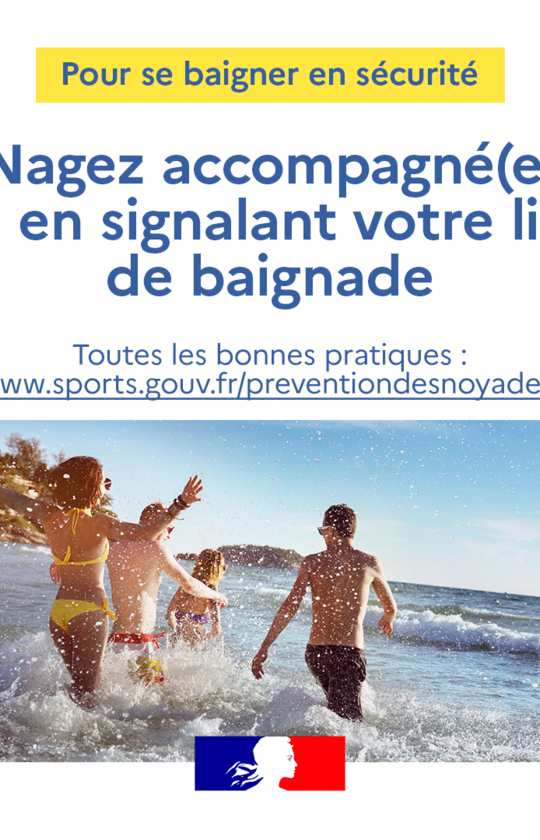 Campagne prévention noyades